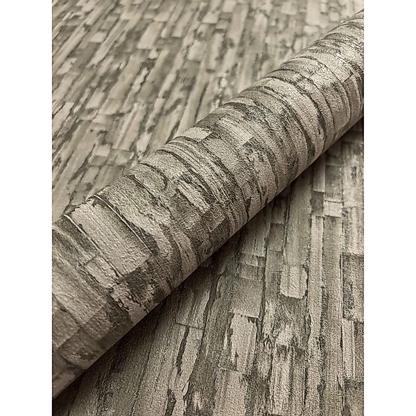 Newroom Vliestapete Kostja Taupe Linien Modern FSC® günstig online kaufen