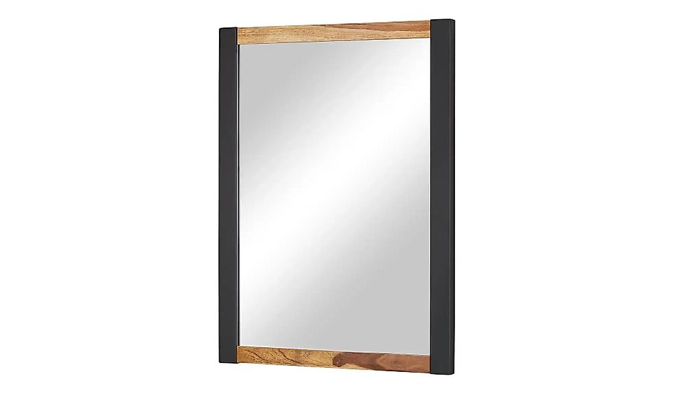 Gray & Jones Spiegel 60 x 80 cm Tierra Fuego ¦ schwarz ¦ Glas,Aluminium,Hol günstig online kaufen