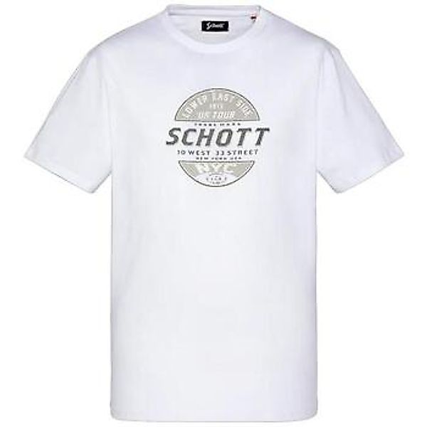 Schott  T-Shirt TSUSTOUR-WHI günstig online kaufen