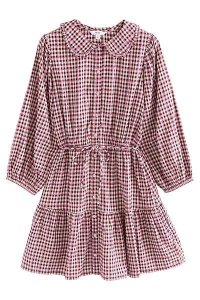 Next Minikleid Mini-Hemdkleid mit Bindegürtel und günstig online kaufen