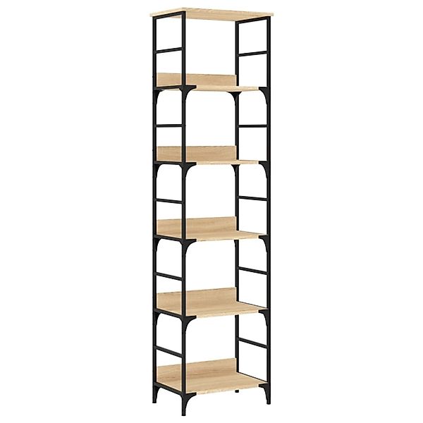 VidaXL Bücherregal Sonoma-Eiche 50x33x188,5 cm Holzwerkstoff günstig online kaufen