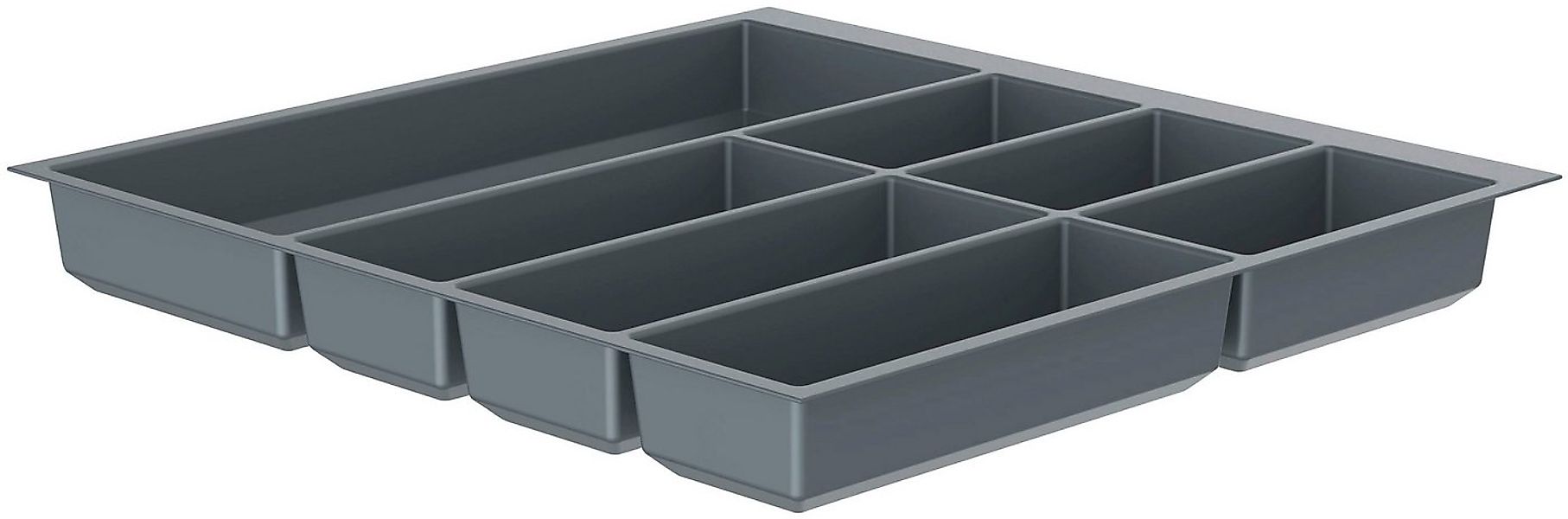 Schütte Besteckeinsatz Move, 492 x 473 mm, für Korpusbreite 60 cm, Silber günstig online kaufen