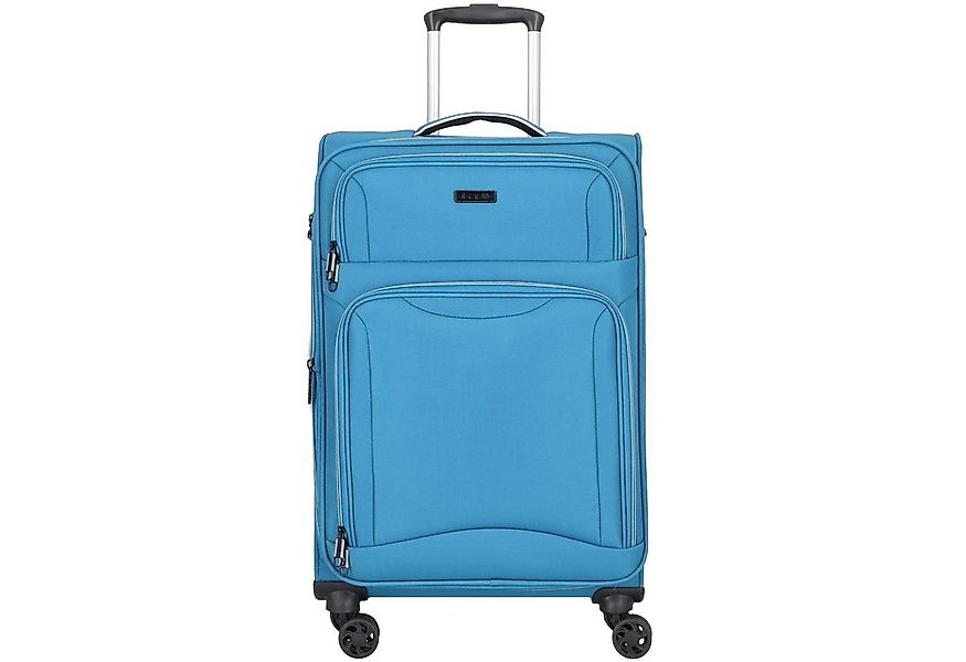 D&N Weichgepäck-Trolley Travel Line 9204, 4 Rollen, Polyester günstig online kaufen