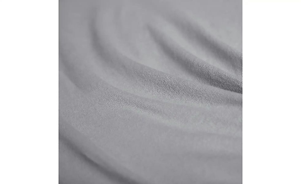 como Jersey-Spannbetttuch   ¦ grau ¦ Maße (cm): B: 150 Bettwaren > Bettlake günstig online kaufen