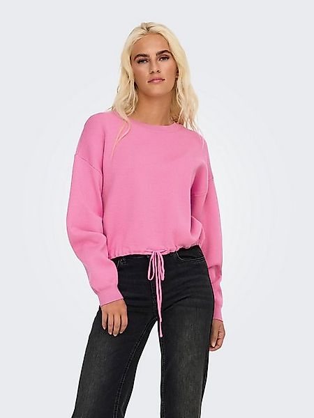 ONLY Strickpullover ONLSUMMER LIFE LS O-NECK STRING CC KNT günstig online kaufen