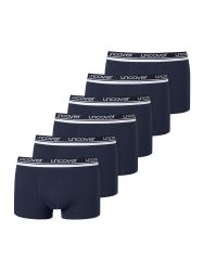 uncover by SCHIESSER Boxer "Uncover Cotton" 2er Pack, Logo-Bund, elastisch, günstig online kaufen