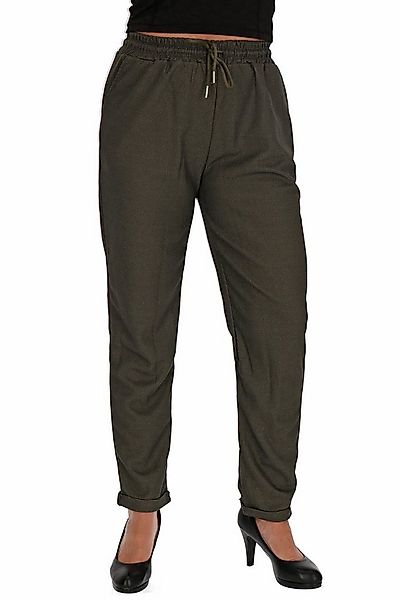 cofi1453 Stoffhose Damen Stoffhose Baumwolle Hose Jogger Freizeit Hose günstig online kaufen