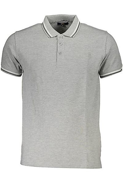 Cavalli Class Poloshirt Elegantes Herren Kurzarm-Poloshirt Grau mit günstig online kaufen