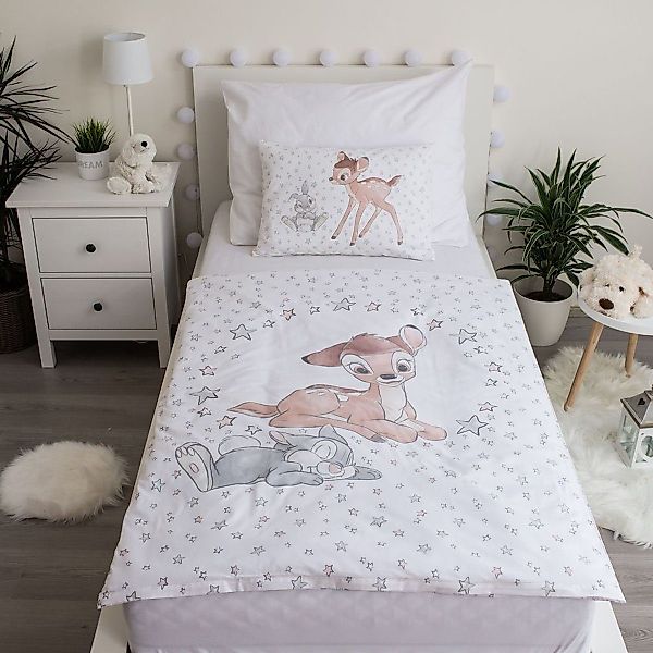 Disney Kinderbettwäsche Disney Kinderbettwäsche Bambi Klopfer günstig online kaufen