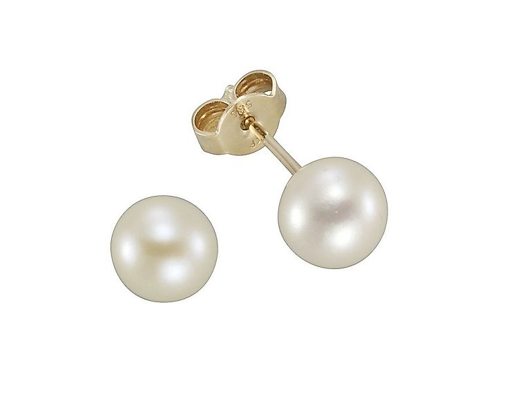 Vivance Paar Ohrstecker 585 Gold Perlen 6-6,5mm günstig online kaufen