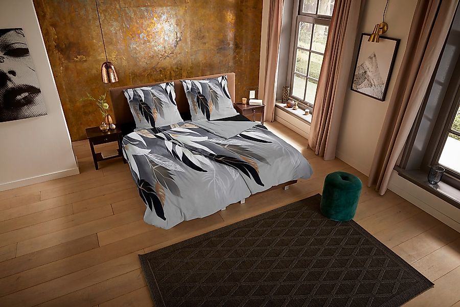 PURE luxury collection Wendebettwäsche Ross leaves, günstig online kaufen