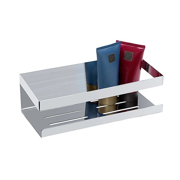 Schöner Wohnen Wandablage Meleto Glänzend aus Edelstahl günstig online kaufen