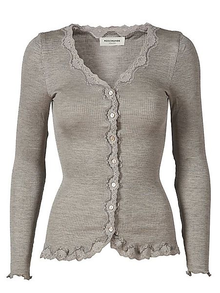 rosemunde Cardigan RWBabette Silk LS V-neck Lace Cardigan günstig online kaufen