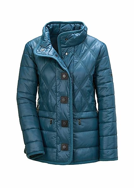 GOLDNER Kurzjacke "Steppjacke mit dekorativen Druckknöpfen" Ohne günstig online kaufen