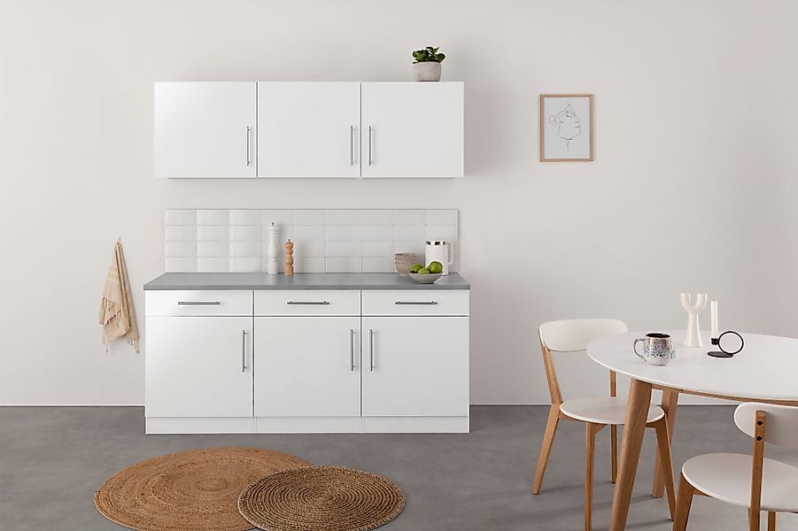 wiho Küchen Küche "Cali", ohne E-Geräte, Breite 180 cm günstig online kaufen