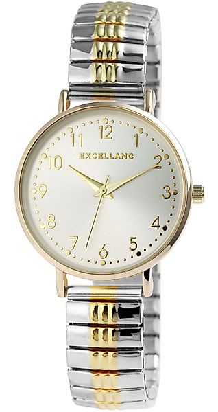 Excellanc Quarzuhr Emily Edelstahl-Zugarmband, Damen, 32 günstig online kaufen