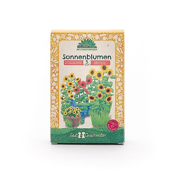 Die Stadtgärtner Blumensamen Saatgut-Set mit 5 günstig online kaufen