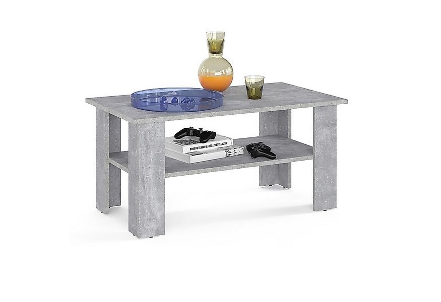 KOMTO Couchtisch Wohnzimmertisch Modern Couchtisch Holz Coffee Table Tisch günstig online kaufen