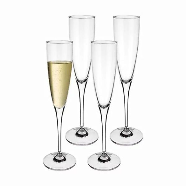 Villeroy & Boch Maxima Champagnerglas 4er Set Sektgläser transparent günstig online kaufen