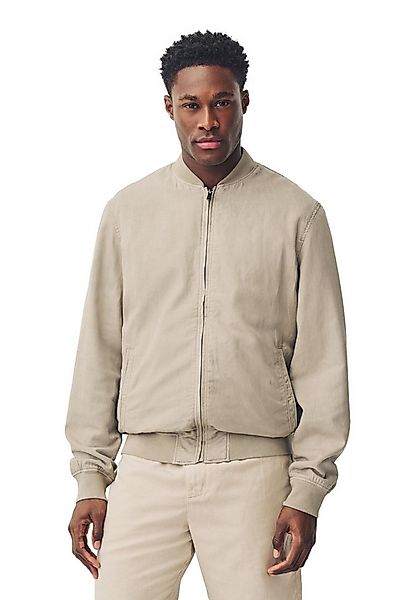 Next Bomberjacke Stückgefärbte Bomberjacke aus Leinen und Lyocell (1-St) günstig online kaufen