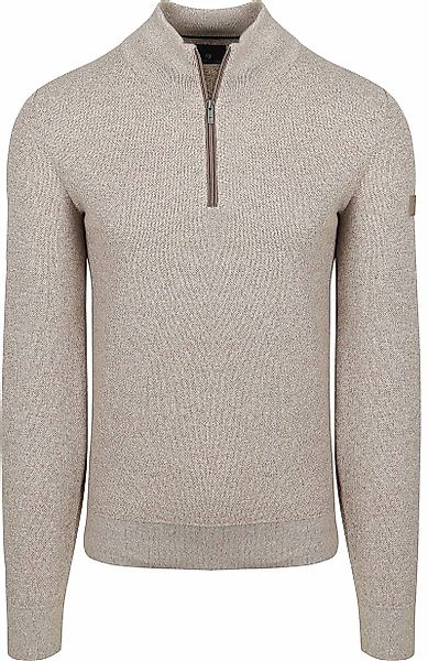 State Of Art Half Zip Pullover Melange Beige - Größe XXL günstig online kaufen