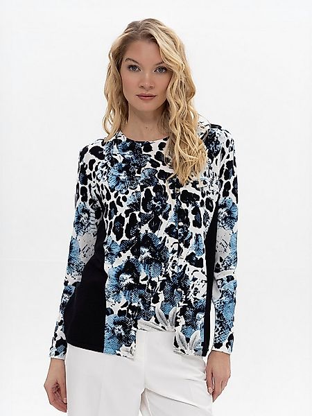 Passioni 2-in-1-Strickjacke im Mustermix günstig online kaufen