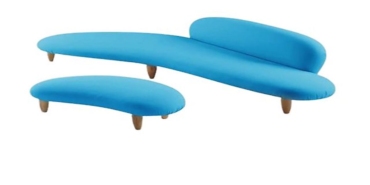 Xlmoebel 4-Sitzer Vier-Sitzer-Sofa mit Beistelltischen, Sitzmöbeln, Wohnlan günstig online kaufen