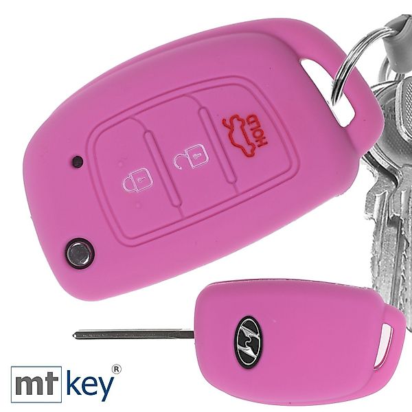 mt-key Schlüsseltasche Autoschlüssel Softcase Silikon Schutzhülle günstig online kaufen