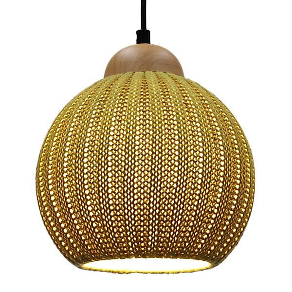 Guru-Shop Deckenleuchten Moderne Deckenleuchte aus gestrickter günstig online kaufen