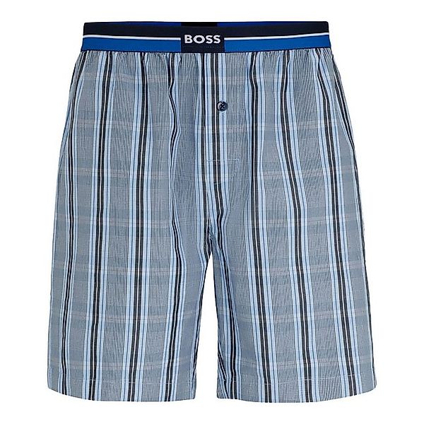 BOSS Pyjamahose Urban Shorts mit BOSS-Logo am Bund günstig online kaufen