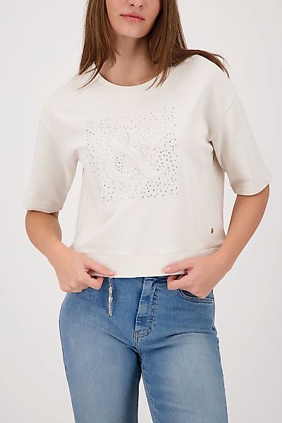 Monari Sweatshirt "Sweatshirt Basic Schmuck", Regular fit mit Schmuck günstig online kaufen