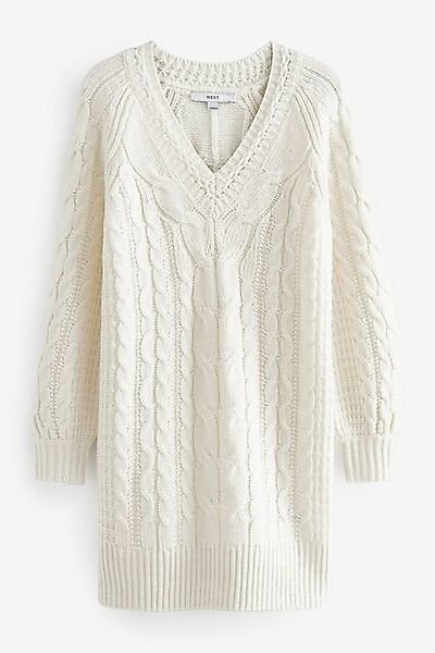 Next Strickkleid Kleid im Zopfmuster mit günstig online kaufen
