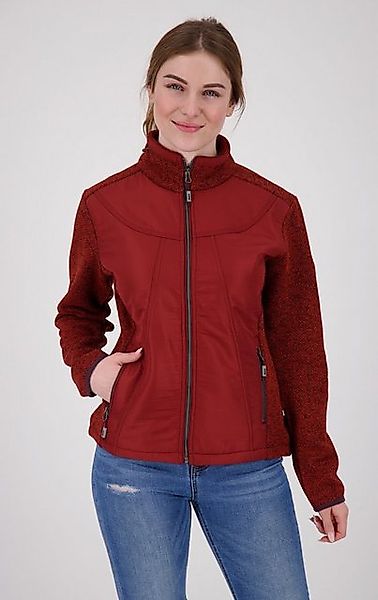 DEPROC Active Strickfleecejacke LAKE RODELL WOMEN CS in edler Melangeoptik günstig online kaufen