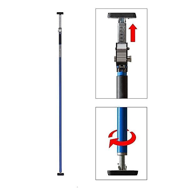 ALLEGRA Stützelement Montagestütze, Teleskopstange AB-175 (blau), günstig online kaufen