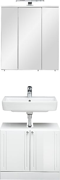 Saphir Badmöbel-Set "Quickset 955 2-teilig, Waschbeckenunterschrank und LED günstig online kaufen