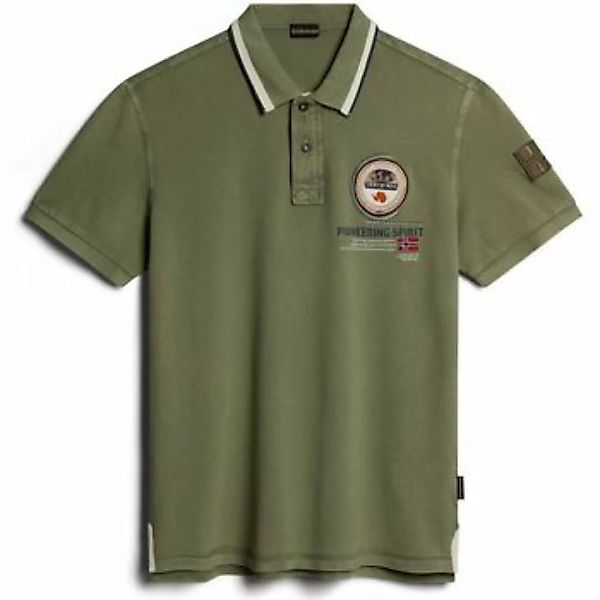 Napapijri  T-Shirts & Poloshirts GANDY 4 - NP0A4H8R-GAE1 GREEN LICHEN günstig online kaufen