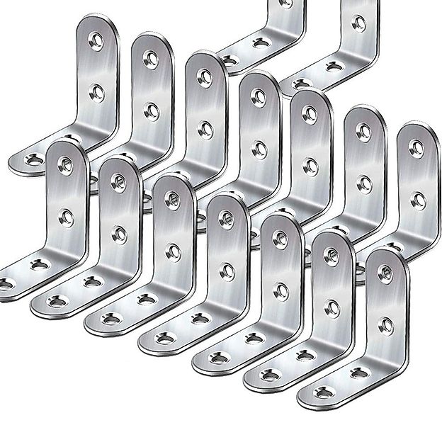 BAYLI Regal 30 Stück Winkelverbinder 40x40 mm, L-förmige Holzverbinder, 90 günstig online kaufen