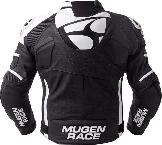MUGENRACE Motorradjacke Aggressore Motorrad Lederjacke Ellenbogenprotektore günstig online kaufen
