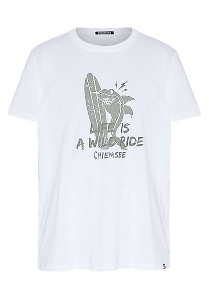 Chiemsee Print-Shirt Kurzarmshirt im „MBRC THE OCEAN“-Design 1 günstig online kaufen