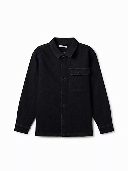 TWOTHIRDS Hemdjacke Fundo - Black Denim günstig online kaufen