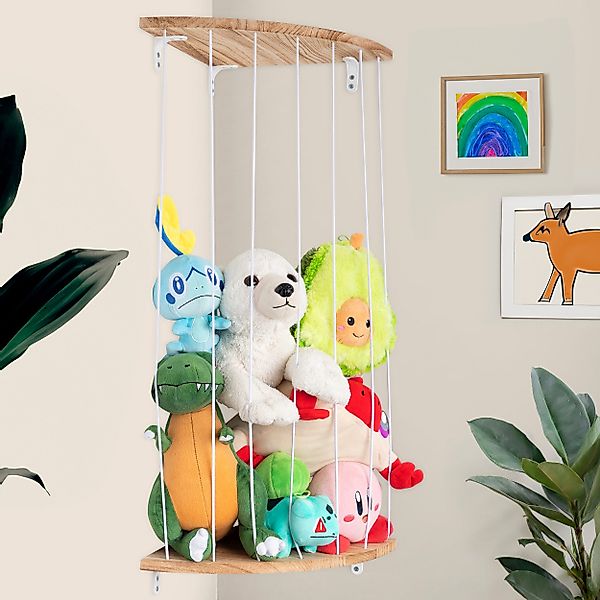 ONVAYA Kinderregal Kuscheltier-Regal ǀ platzsparend ǀ günstig online kaufen