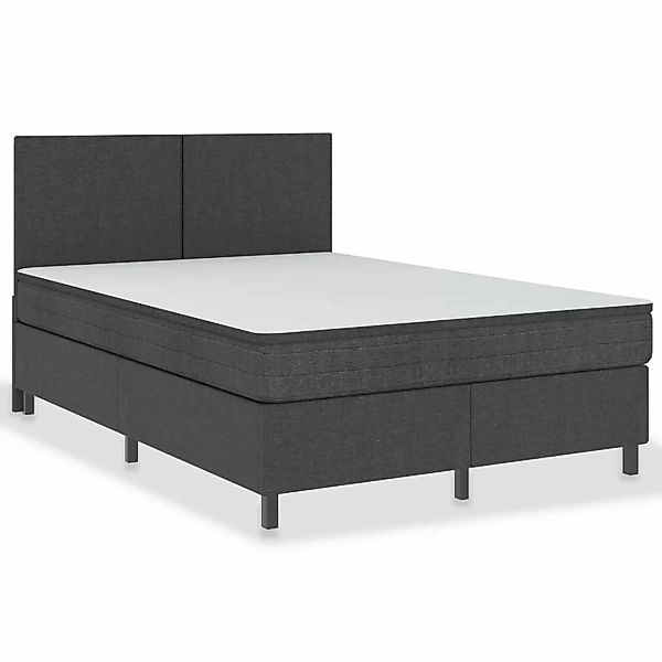 vidaXL Bettgestell Bettgestell Grau Stoff 180x200 cm Doppelbett Bett Bettra günstig online kaufen