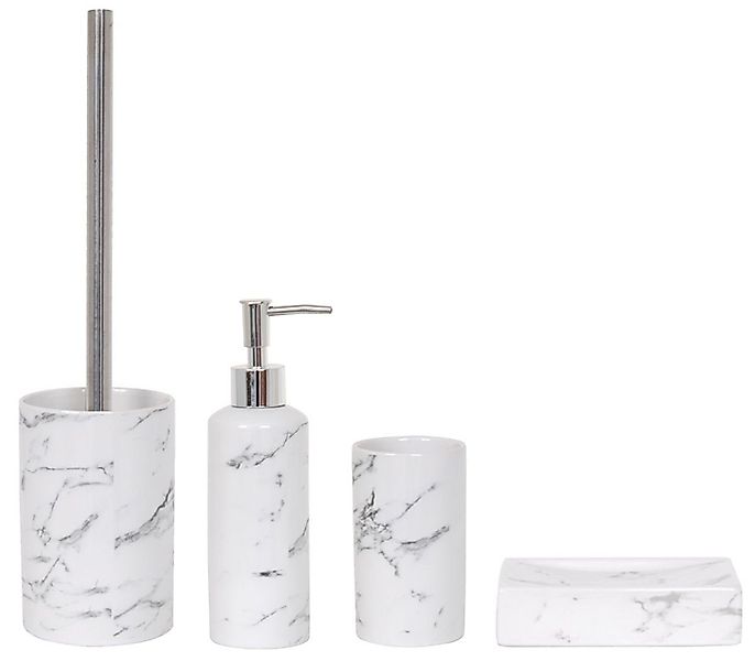 MSV Badaccessoires-Sets Bad-Zubehör-Set TOSCANA, 4 tlg., günstig online kaufen