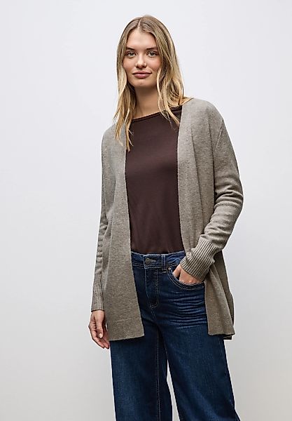 STREET ONE Strickjacke aus softem Materialmix günstig online kaufen