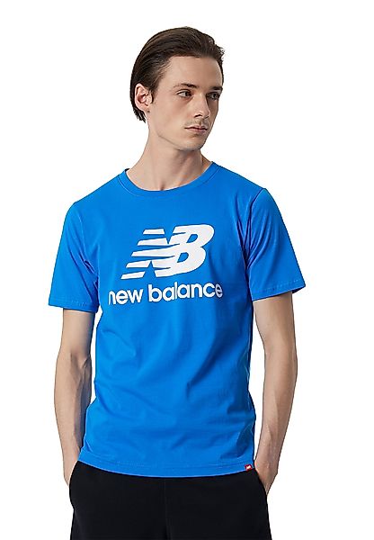 New Balance Herren T-Shirt ESSE ST LOGO TEE MT01575 SBU Blau günstig online kaufen