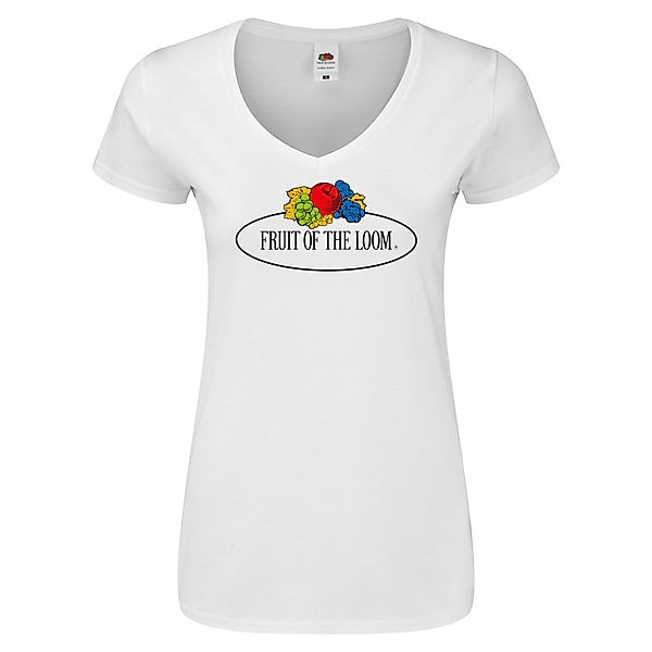 Fruit of the Loom V-Shirt Ladies günstig online kaufen