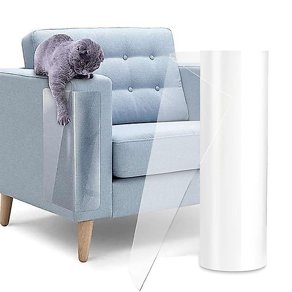 LEAZZLE Kratzmatte Selbstkleben Transparent Sofa Kratzschutz günstig online kaufen
