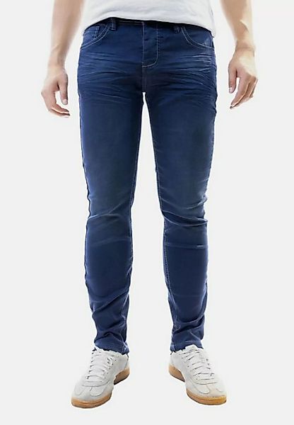 Jaylvis Regular-fit-Jeans Feine Denim Chino Jeans Style Kontrastnähte FineT günstig online kaufen