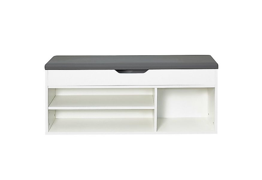 Mondeer Schuhbank Schuhhocker, aus E1 Holzspanplatte, Flur Schuhregal 104 x günstig online kaufen