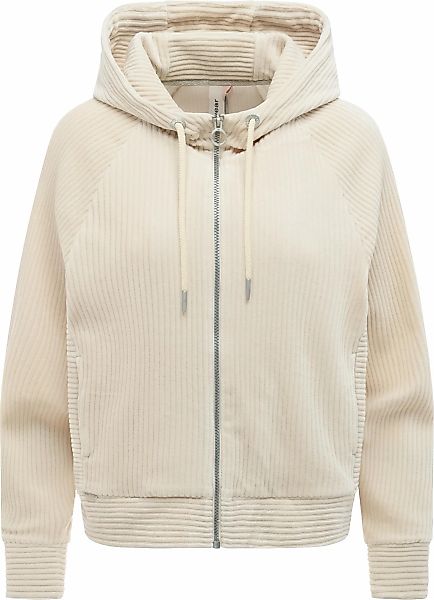 Ragwear Sweatjacke "Corduly Cordy" Freizeitjacke Zip-Hoodie aus weichem Kor günstig online kaufen